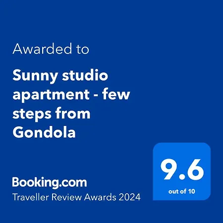 公寓 Sunny - Few Steps From Gondola *